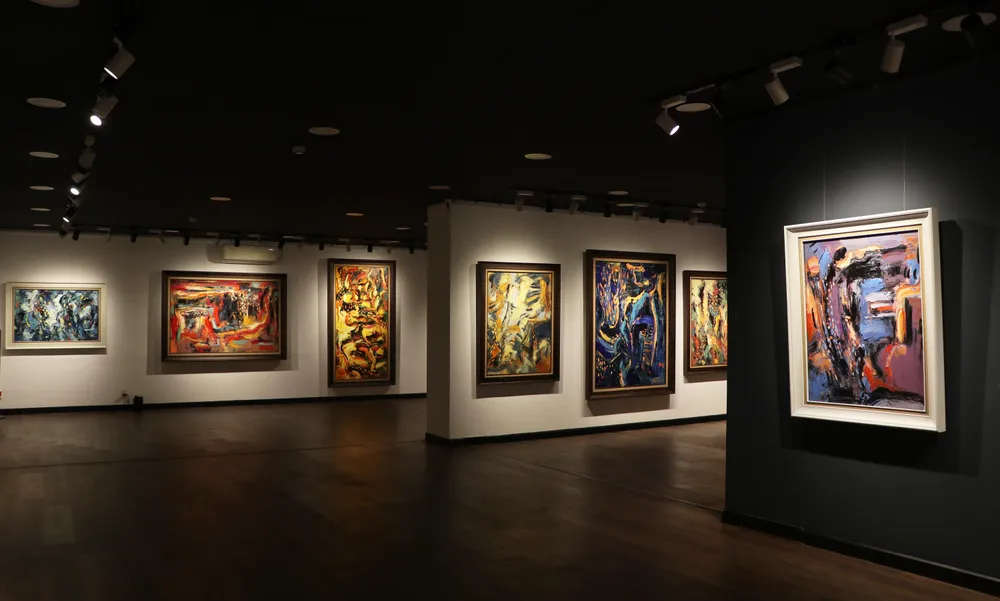 Các tác phẩm trưng bày trong triển lãm