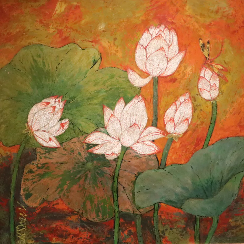 H12-Tác phẩm tranh sơn mài _Mùa sen 5_.jpg