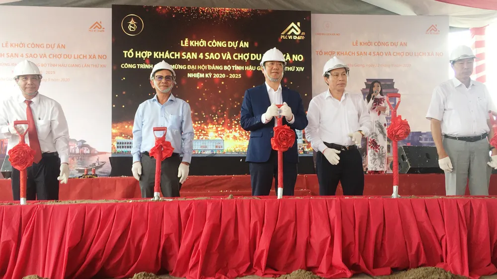 Hậu Giang khởi công xây dựng chợ du lịch Xà No ảnh 1