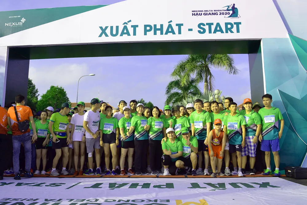 Sôi nổi và nhiều ý nghĩa tại giải “Mekong delta marathon” Hậu Giang 2020 ảnh 1