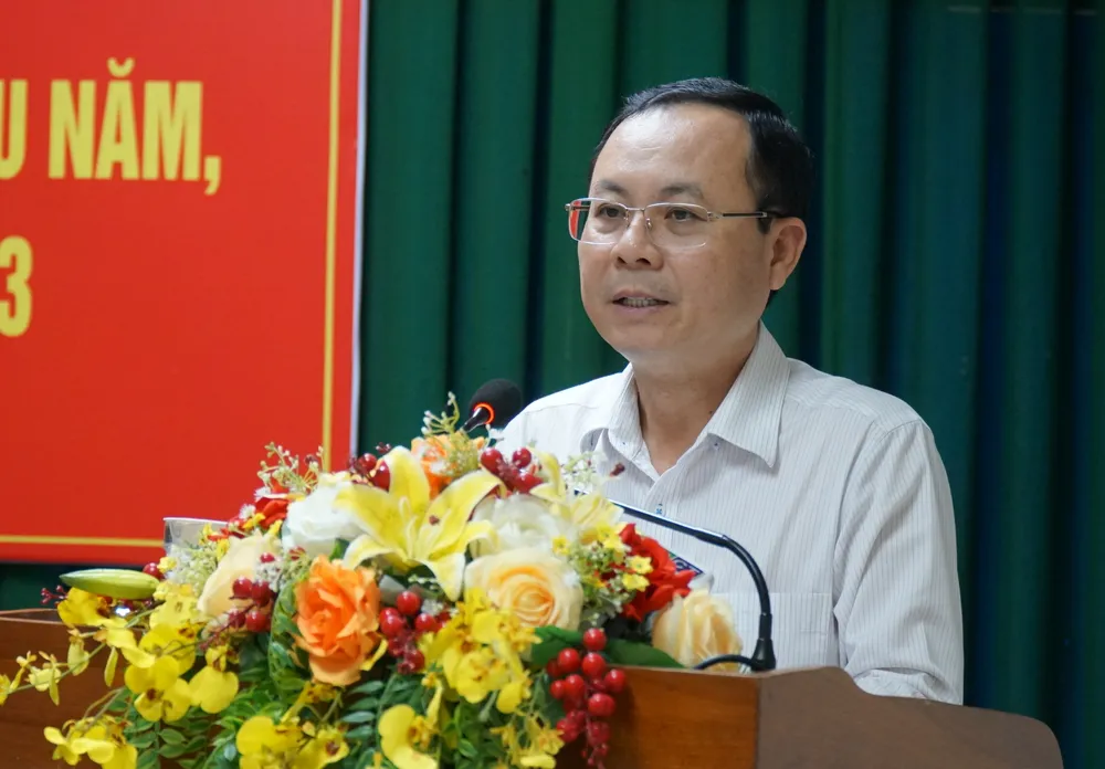 Bí thư Thành ủy TP Cần Thơ Nguyễn Văn Hiếu phát biểu chỉ đạo tại hội nghị Bí thư Thành ủy TP Cần Thơ Nguyễn Văn Hiếu phát biểu chỉ đạo tại hội nghị