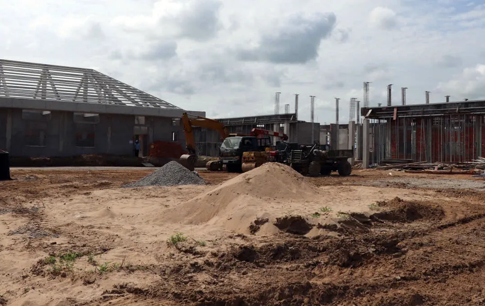 Một số công trình nhà dưỡng lão Láng Sen đã được xây dựng, dự kiến hoạt động vào đầu năm 2026