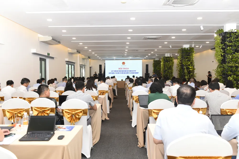 Quang cảnh hội thảo