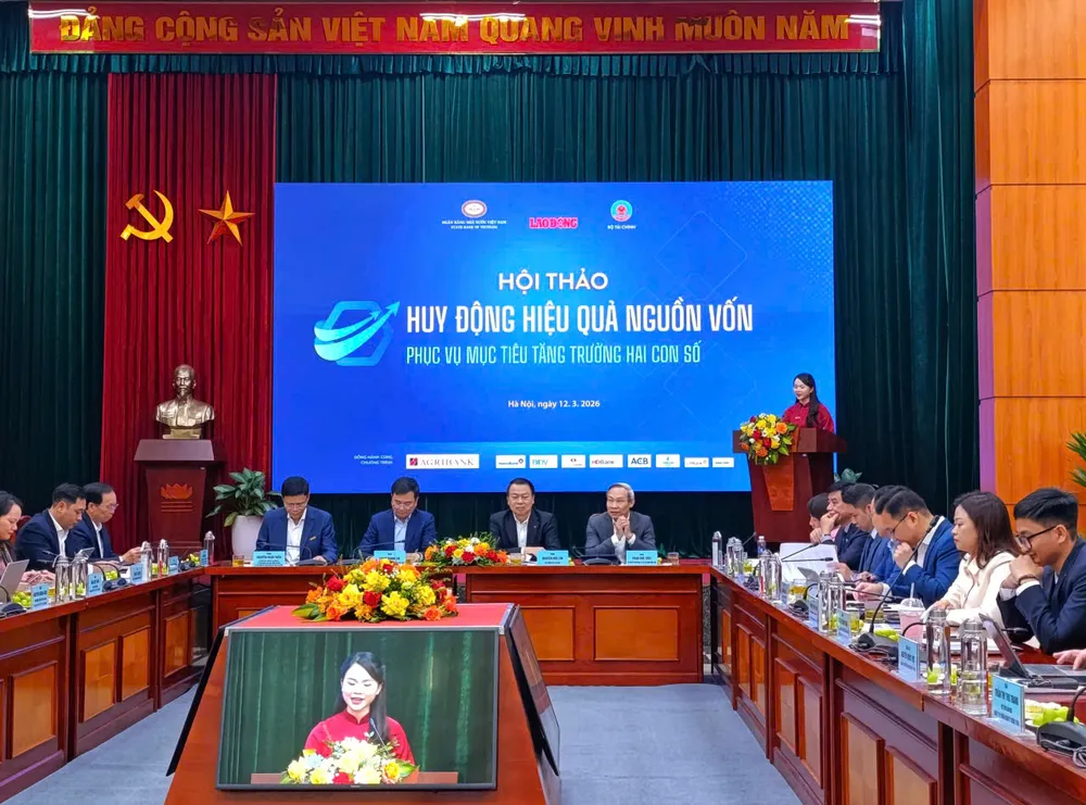 Quang cảnh hội thảo, chiều 12-3. Ảnh: LƯU THỦY