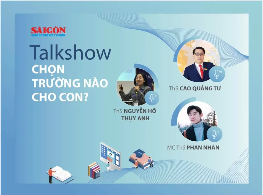 Livestream tư vấn chọn trường nào cho con, công lập, tư thục hay quốc tế? ảnh 1
