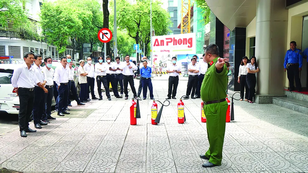 Evnspc chú trọng công tác phòng cháy chữa cháy và cứu nạn cứu hộ