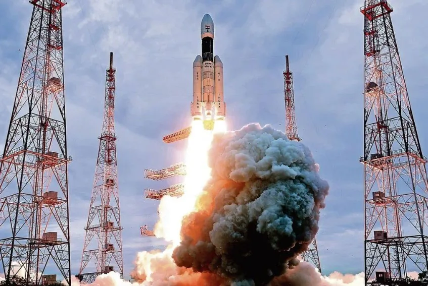 Tàu Chandrayaan-3 của Ấn Độ được phóng và hạ cánh trên Mặt trăng. Ảnh: ISRO