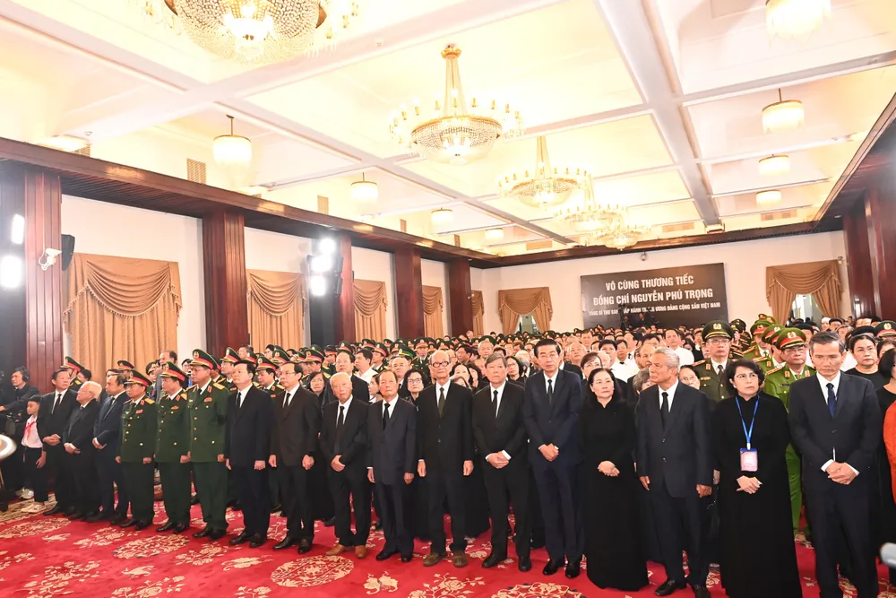 Lễ Quốc tang Tổng Bí thư Nguyễn Phú Trọng tại TPHCM ảnh 8