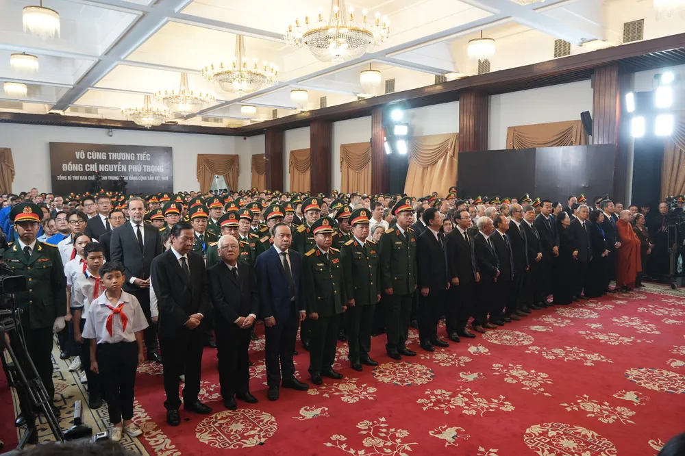 Lễ Quốc tang Tổng Bí thư Nguyễn Phú Trọng tại TPHCM ảnh 10