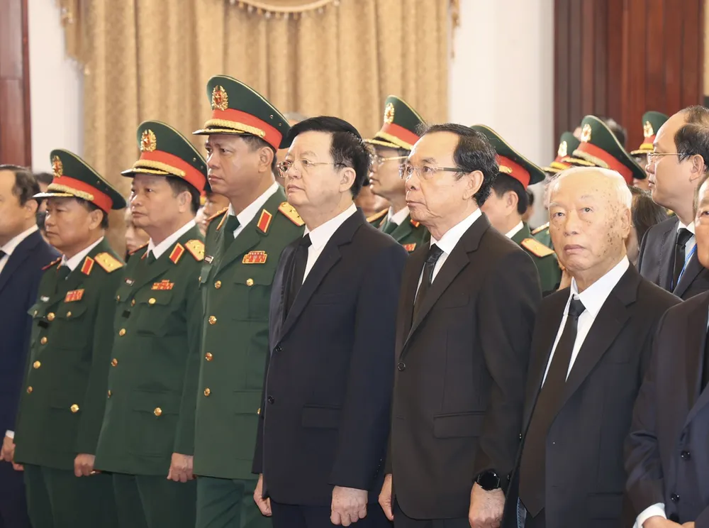 Lễ Quốc tang Tổng Bí thư Nguyễn Phú Trọng tại TPHCM ảnh 6