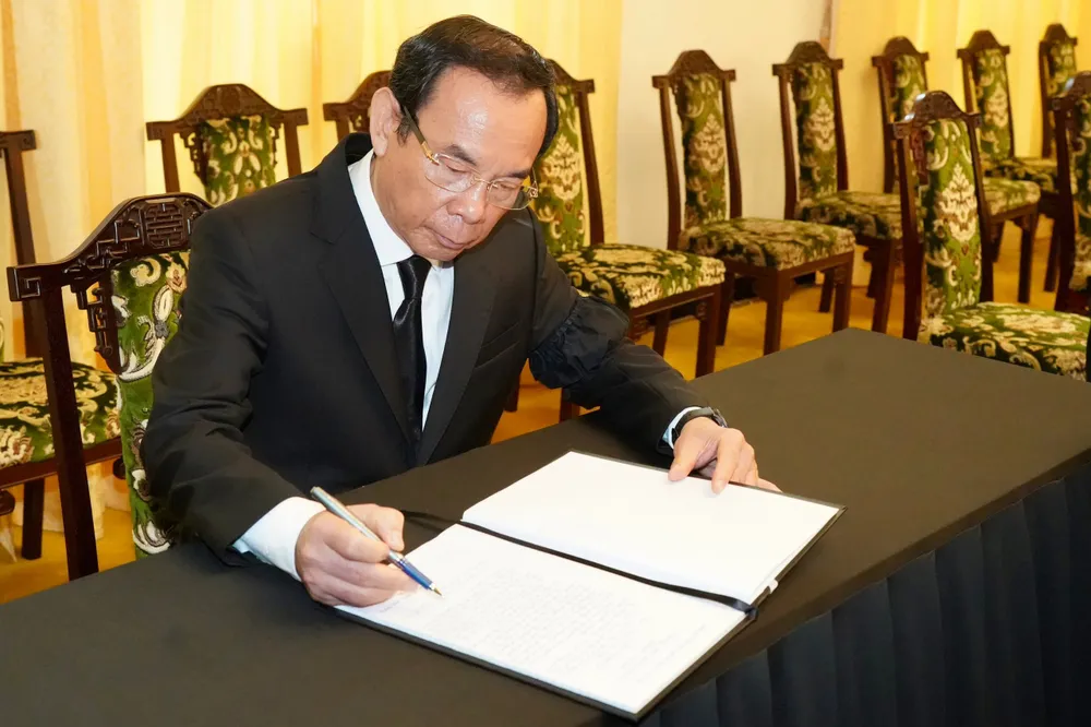 Lễ Quốc tang Tổng Bí thư Nguyễn Phú Trọng tại TPHCM ảnh 3