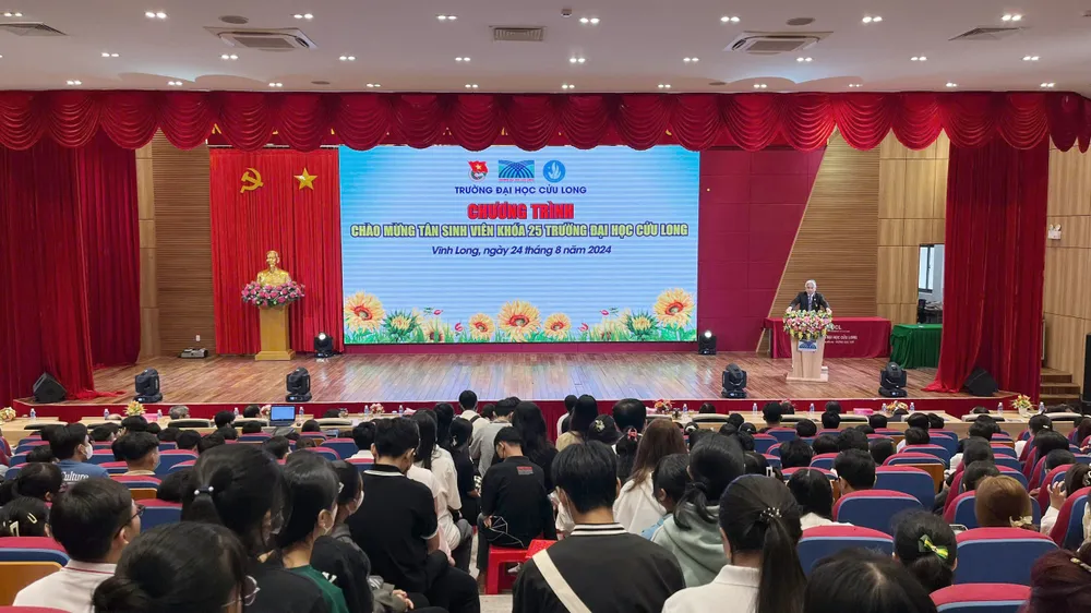 2 Quang cảnh buổi đón tiếp của Khoa khoa học sức khoẻ..jpg