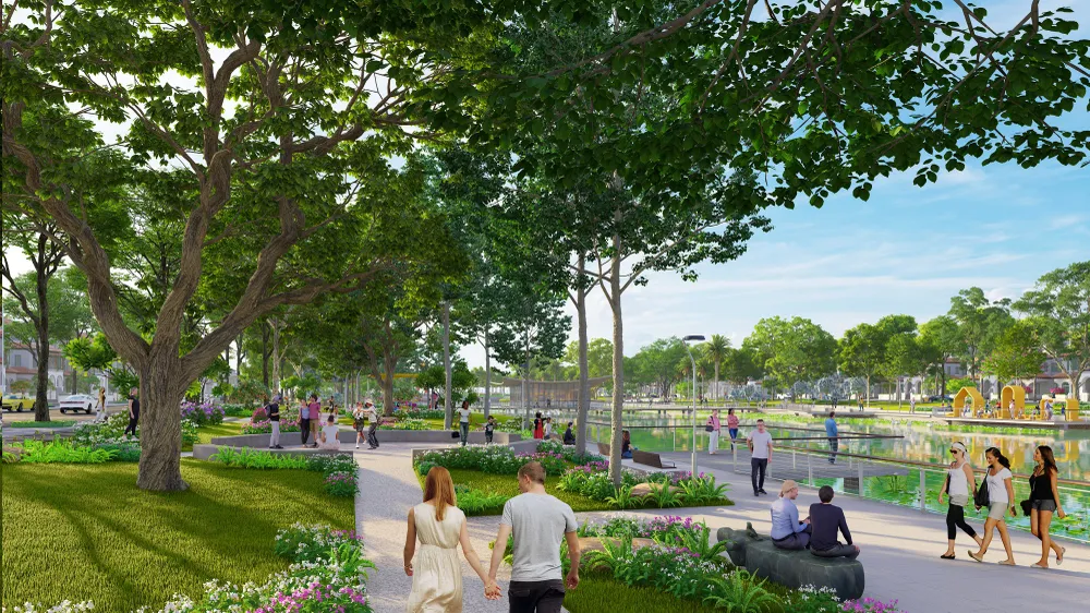 Công viên lễ hội sẽ là nơi thu hút đông đảo người dân và du khách.jpg