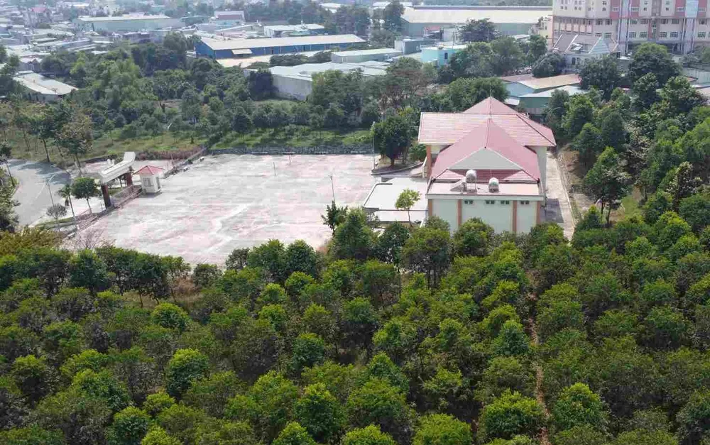 Khu di tích cách mạng và du lịch sinh thái Hố Lang được xây dựng trên diện tích 32ha.jpg