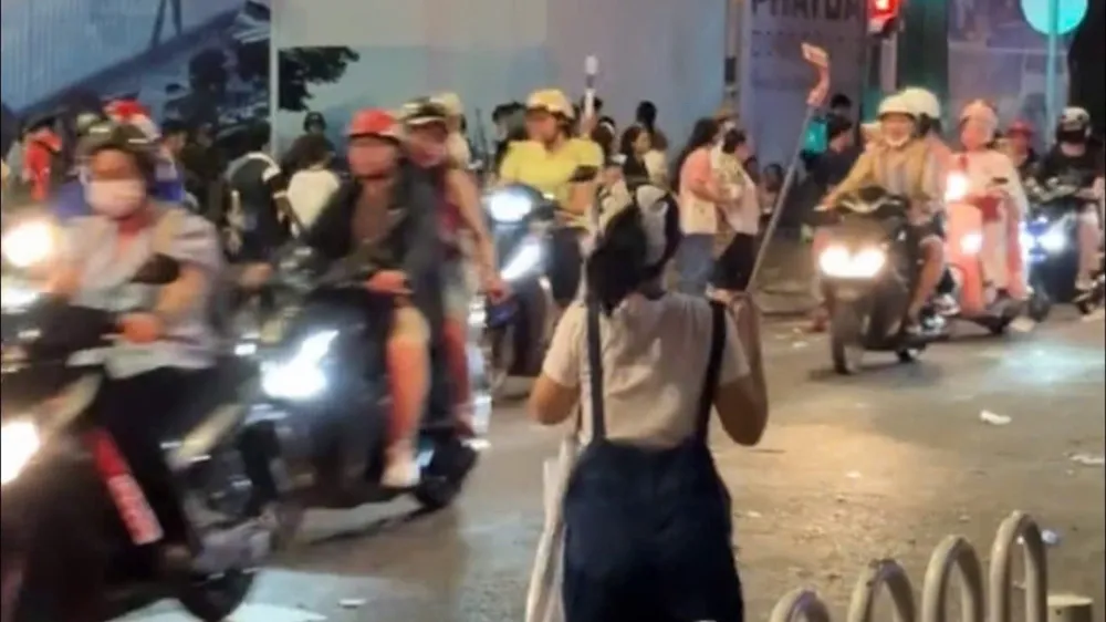 Clip đăng tải trên TikTok