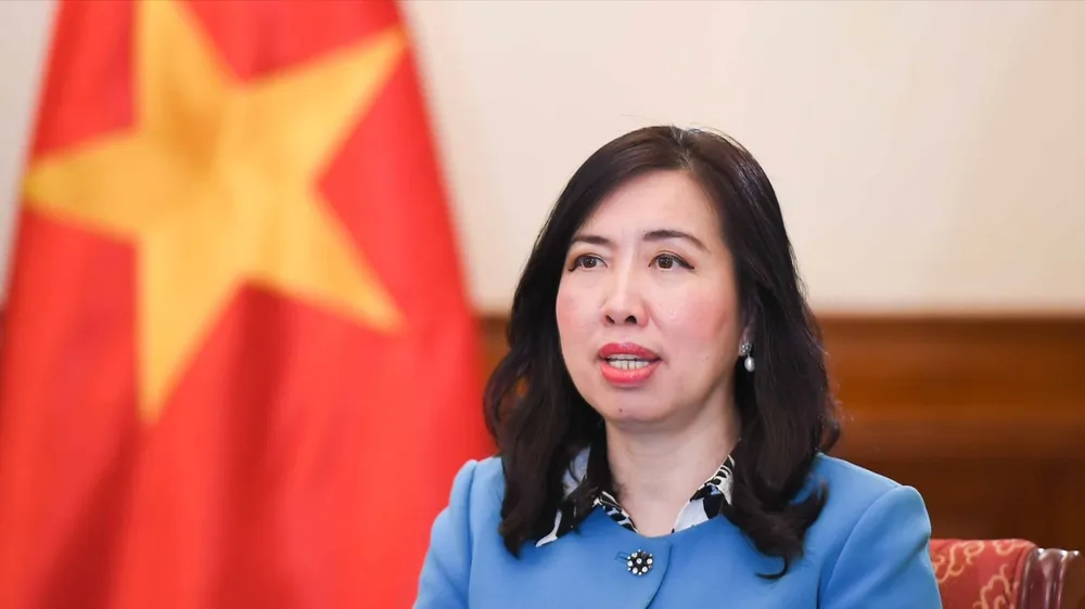 Thứ trưởng Bộ Ngoại giao Lê Thị Thu Hằng