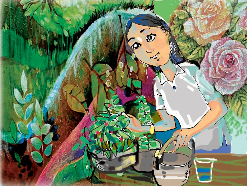 Lời thì thầm cùng lá biếc