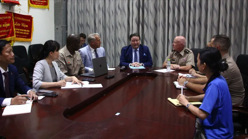 Hai bên họp bàn về các chương trình nghị sự Bạn bè Thái Bình Dương