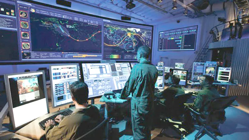 Trung tâm chỉ huy tích hợp AI của Bộ Quốc phòng Mỹ. Ảnh: DIGWATCH