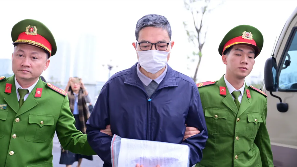 Bị cáo Nguyễn Thanh Phong. Ảnh: ĐỖ TRUNG