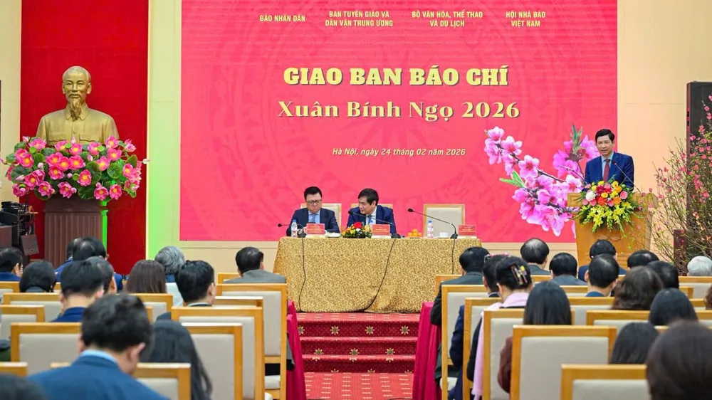 Hội nghị giao ban báo chí Xuân Bính Ngọ 2026