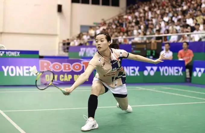 Tay vợt Nguyễn Thùy Linh tỏa sáng trên đấu trường cầu lông thế giới. Ảnh: DŨNG PHƯƠNG