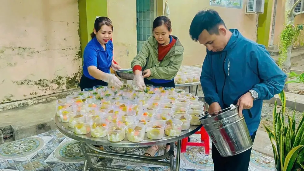 Kết nối tấm lòng, chia sẻ yêu thương