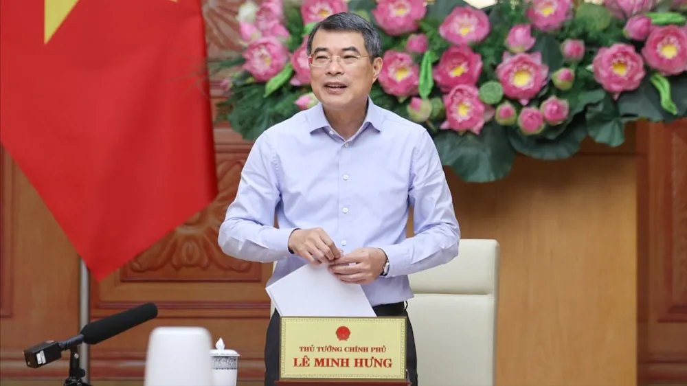 Thủ tướng Lê Minh Hưng chủ trì cuộc họp với Bộ VH-TT-DL Ảnh: VIẾT CHUNG