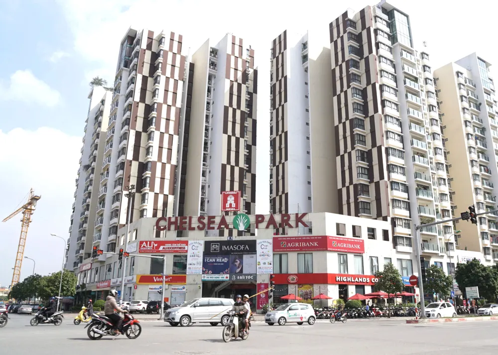 Dự án bất động sản Green Park tại phường Cầu Giấy, Hà Nội. Ảnh: QUANG PHÚC