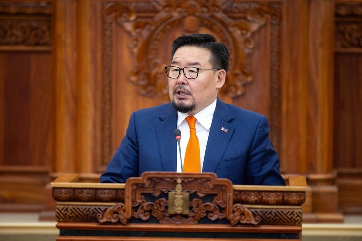 蒙古国总理贡布扎布·赞丹沙塔尔。