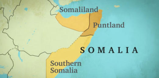 索马里海域。