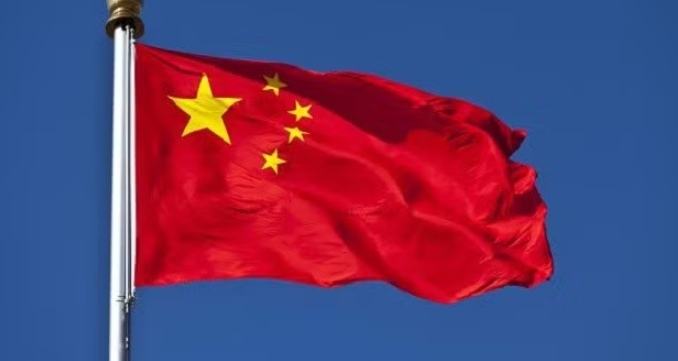 中国国旗。图自互联网