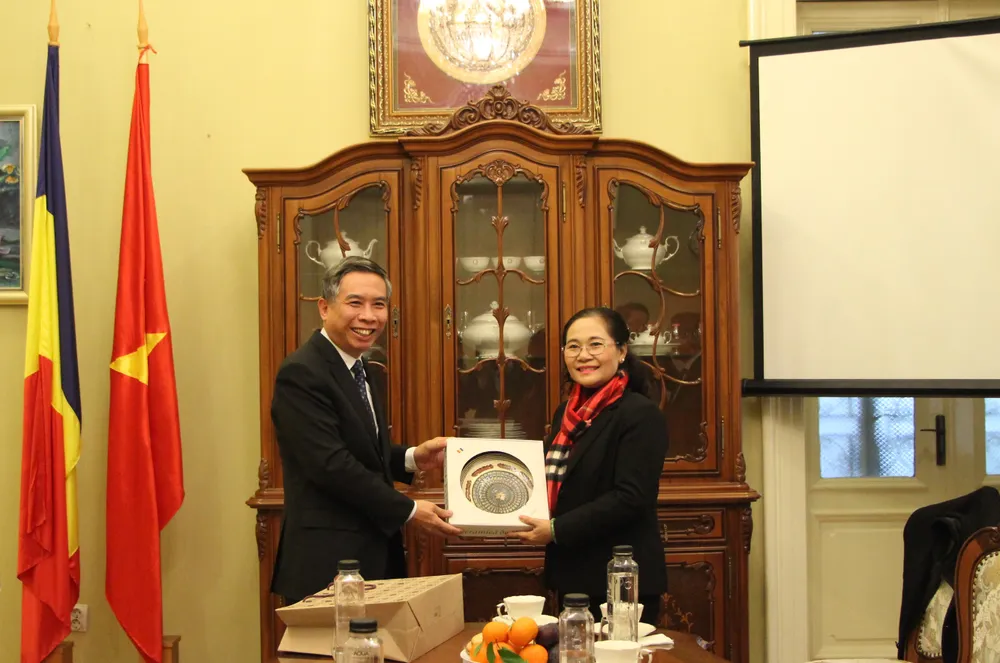 Đoàn đại biểu cấp cao HĐND TPHCM thăm và làm việc tại Romania ảnh 3