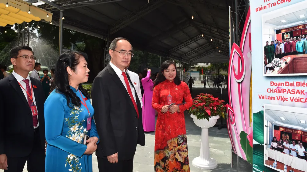 Bí thư Thành ủy TPHCM Nguyễn Thiện Nhân: Xây dựng quận 1 an toàn, văn minh, phát triển, nghĩa tình ảnh 3