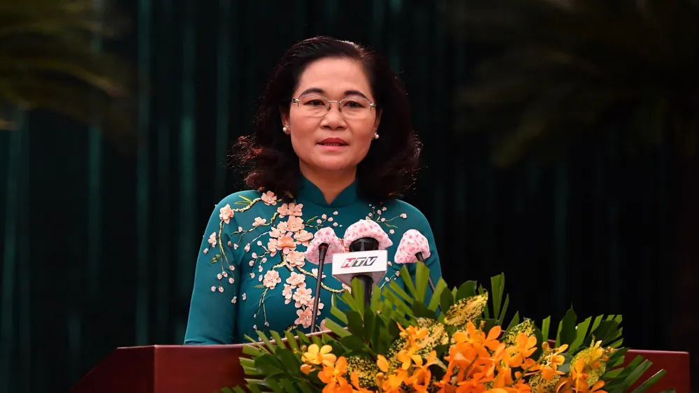 Khai mạc kỳ họp 23 của HĐND TPHCM khóa IX ảnh 1