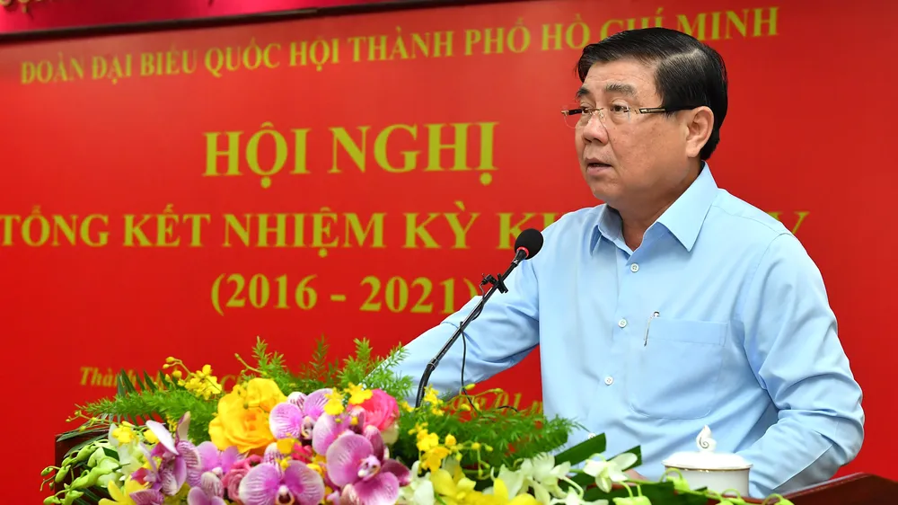 Đoàn ĐBQH TPHCM khóa XIV đã hoàn thành xuất sắc nhiệm vụ ảnh 3