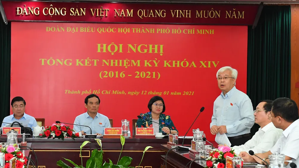 Đoàn ĐBQH TPHCM khóa XIV đã hoàn thành xuất sắc nhiệm vụ ảnh 6