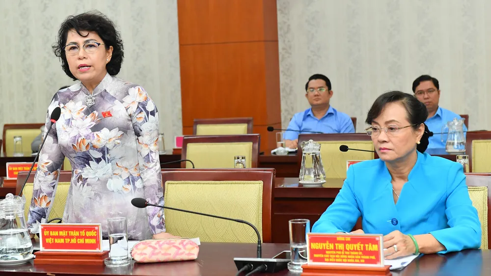 Đoàn ĐBQH TPHCM khóa XIV đã hoàn thành xuất sắc nhiệm vụ ảnh 5