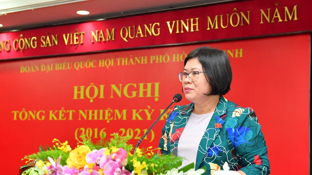Đoàn ĐBQH TPHCM khóa XIV đã hoàn thành xuất sắc nhiệm vụ ảnh 4