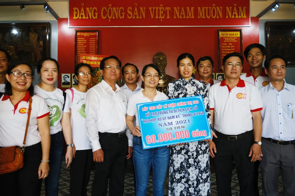 Giá trị lịch sử truyền thống Hóc Môn vào bài học lớp cao cấp chính trị ảnh 1