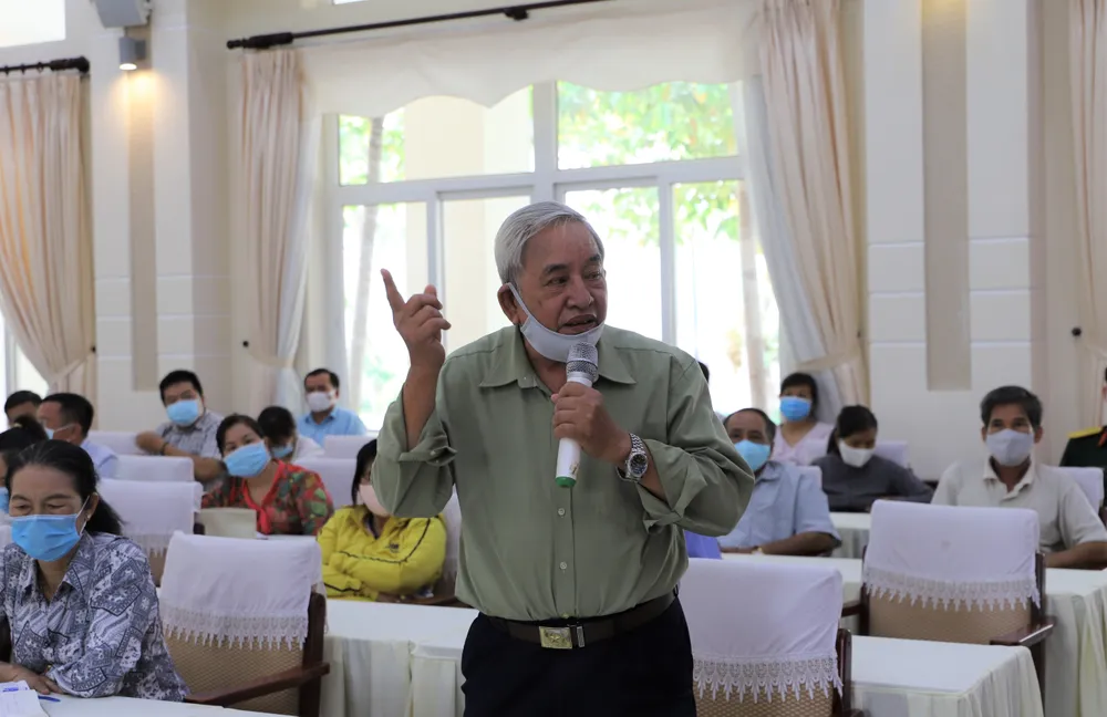 Cử tri gửi gắm: Diệt tham nhũng để đất nước giàu mạnh ảnh 4