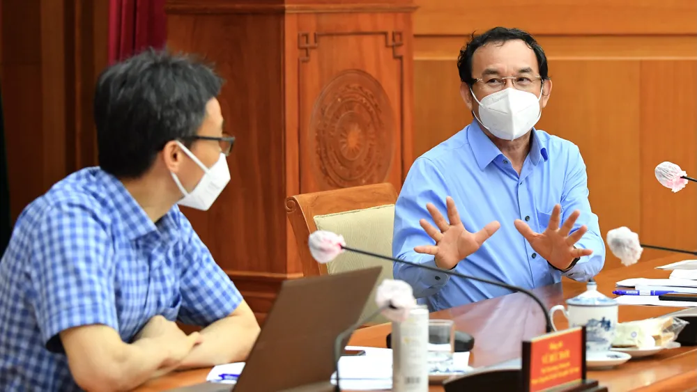 TPHCM chuẩn bị cho tình huống siết chặt Chỉ thị 16 ở một số địa bàn đặc thù ảnh 3