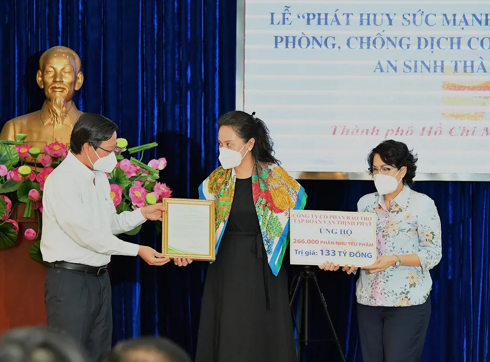 TPHCM phát động phong trào phát huy sức mạnh toàn dân tham gia phòng chống dịch Covid-19 ảnh 5