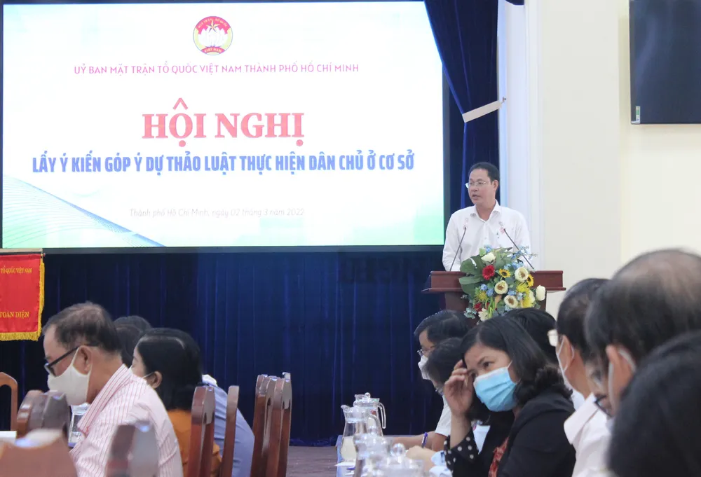 Chỉ cấp cơ sở mới cần thực hiện dân chủ? ảnh 2