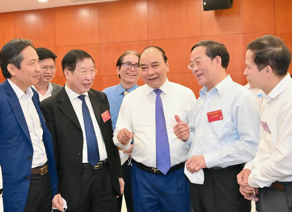 Chủ tịch nước Nguyễn Xuân Phúc chủ trì Hội thảo khoa học quốc gia về xây dựng, hoàn thiện nhà nước pháp quyền ảnh 1