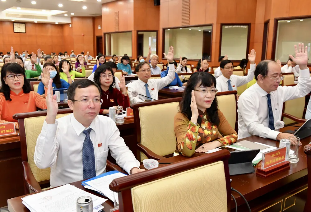 Chủ tịch HĐND TPHCM Nguyễn Thị Lệ: Gỡ nút thắt về đất đai, tăng tốc triển khai các dự án ảnh 2