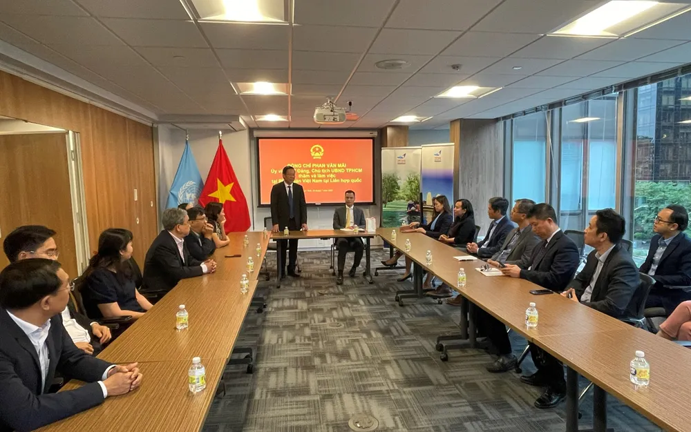 Đoàn đại biểu TPHCM bắt đầu chuyến thăm và làm việc tại Hoa Kỳ ảnh 3