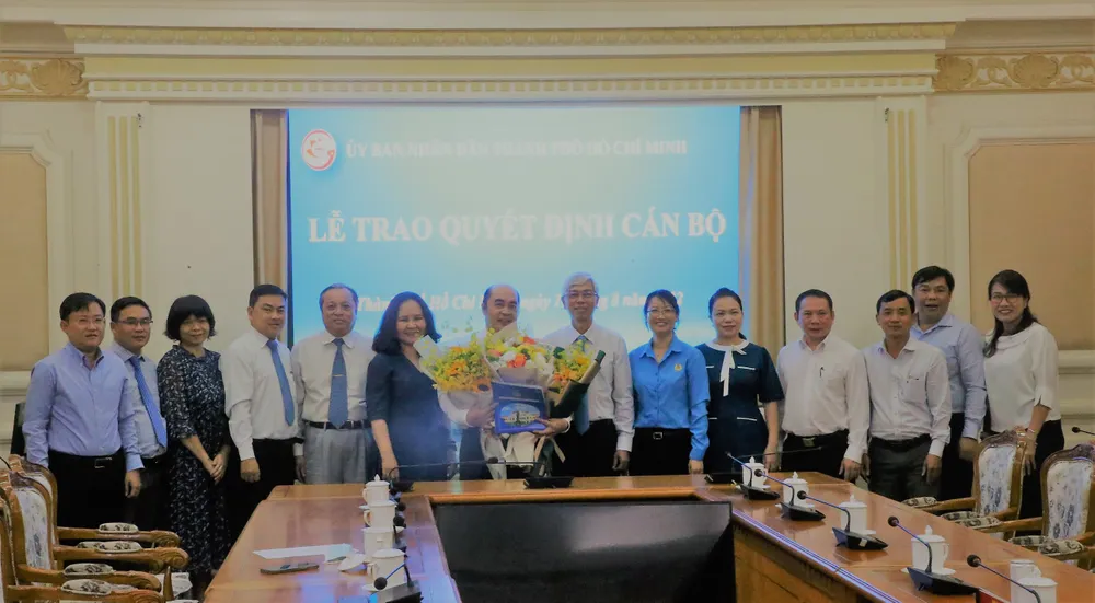 Ông Hồ Xuân Lâm nhận công tác tại Liên hiệp các tổ chức Hữu nghị TPHCM ảnh 1