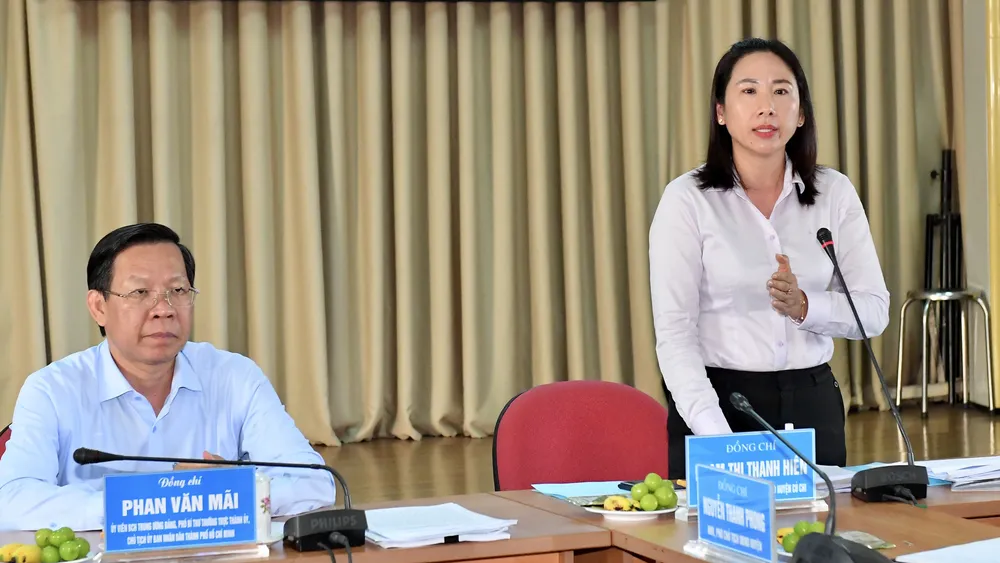 Chủ tịch UBND TPHCM Phan Văn Mãi: Phát triển Củ Chi thành điểm du lịch hòa bình ảnh 1