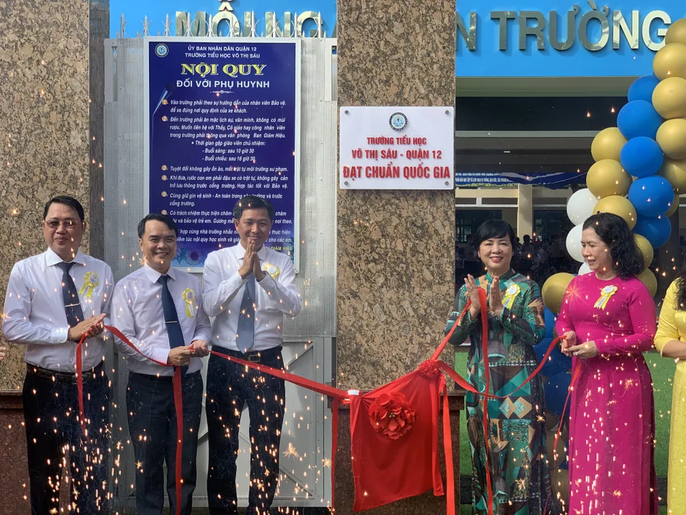 1,7 triệu học sinh TPHCM dự khai giảng năm học mới ảnh 15